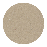Identité graphique rond de couleur et texture kraft